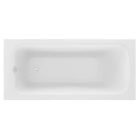 H2O Danuta 170x70 cm akril egyenes kád, fényes fehér
