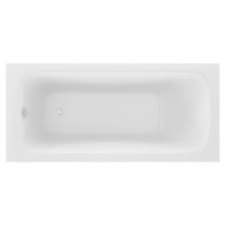 H2O Danuta 170x70 cm akril egyenes kád, fényes fehér
