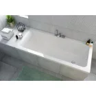 H2O Mona 170x70 cm akril egyenes kád, fényes fehér