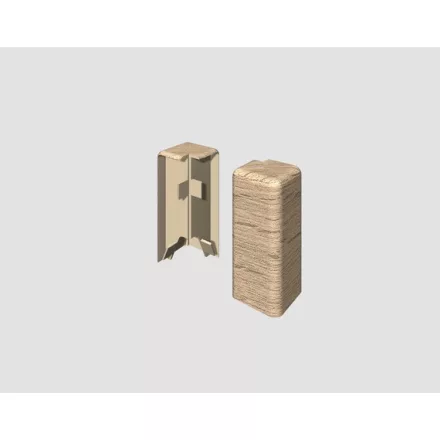EGGER külső sarokelem, Light Grey Oak
