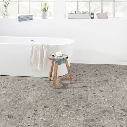 EGGER PRO KINGSIZE AQUA+ 8/32 4V+1V Grey Triestino Terrazzo Laminált padló EPL207