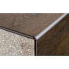 FURATOS POZITÍV LÉPCSŐÉLVÉDŐ PROFIL 2500X38X35 MM, ELOXÁLT MATT EZÜST