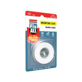   Soudal Fix ALL MOUNTING TAPE fehér ultra erős kétoldalas ragasztószalag