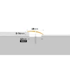 ARBITON PR4 SZINTKÜLÖNBSÉGET ÁTHIDALÓ PROFIL A3 TITÁN 1,86 M