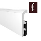 ARBITON VEGA fehér, vízálló szegőléc P0910