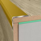 ARBITON CS2 LÉPCSŐVÉDŐ PROFIL A2 ARANY 1,2 M