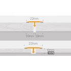 ARBITON CS22 SZINTBELI ÁTHIDALÓ PROFIL 30 DAVOS OAK 1,86 M