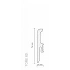 ARBITON TORE MONOCOLOR Black RAL 9011 szegőléc