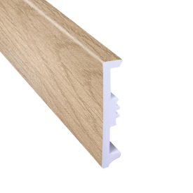 ARBITON STIQ XL Flam Oak, vízálló szegőléc STX810