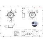 LUNART CARL EGYMEDENCÉS GRÁNIT MOSOGATÓ, SAND