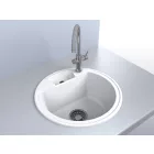 LUNART CARL EGYMEDENCÉS GRÁNIT MOSOGATÓ, PEARL WHITE