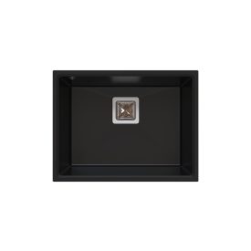   LUNART BASIC SOMA EGYMEDENCÉS GRÁNIT MOSOGATÓ, GOLDEN BLACK