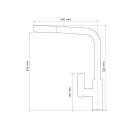 LUNART MIMI KONYHAI CSAPTELEP, CHROME