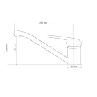 LUNART EARTH KONYHAI CSAPTELEP, MATT BLACK