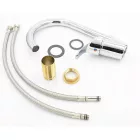 LUNART COCO KONYHAI CSAPTELEP, CHROME