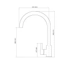 LUNART MOON KONYHAI CSAPTELEP, INOX