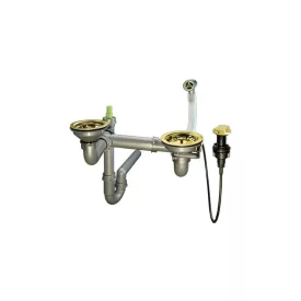   LUNART BASIC HELYTAKARÉKOS POP-UP SZIFON (KÉT MEDENCE), ARANY