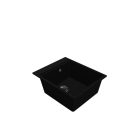 LUNART ZORG 420 EGYMEDENCÉS GRÁNIT MOSOGATÓ, BLACK