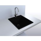 LUNART ZORG 420 EGYMEDENCÉS GRÁNIT MOSOGATÓ, BLACK