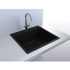 LUNART ZORG 540 EGYMEDENCÉS GRÁNIT MOSOGATÓ, BLACK