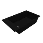 LUNART ZORG 760 EGYMEDENCÉS GRÁNIT MOSOGATÓ, BLACK