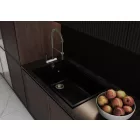 LUNART ZORG 760 EGYMEDENCÉS GRÁNIT MOSOGATÓ, BLACK