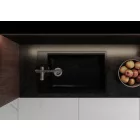 LUNART ZORG 760 EGYMEDENCÉS GRÁNIT MOSOGATÓ, BLACK
