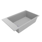 LUNART ZORG 760 EGYMEDENCÉS GRÁNIT MOSOGATÓ, PEARL WHITE