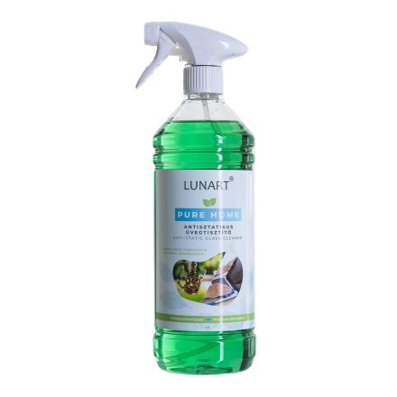 LUNART PURE HOME Antisztatikus üvegtisztító 1 l