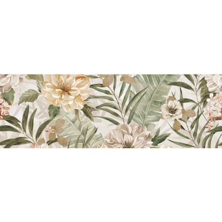 LUNART A CASA INSERTO BLOOM IVORY A+B CSEMPE NAT./RET. 25X75