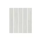 LUNART CONO WHITE NAT./RET. BURKOLÓLAP 20X120