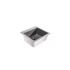 LUNART BASIC LILY EGYMEDENCÉS GRÁNIT MOSOGATÓ, LIGHT GREY