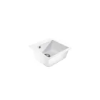 LUNART BASIC LILY EGYMEDENCÉS GRÁNIT MOSOGATÓ, WHITE