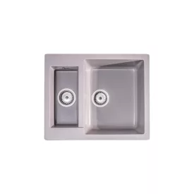   LUNART BASIC MARKO GYÜMÖLCSMOSÓS GRÁNIT MOSOGATÓ, LIGHT GREY