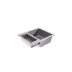 LUNART BASIC MARKO GYÜMÖLCSMOSÓS GRÁNIT MOSOGATÓ, LIGHT GREY