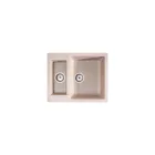 LUNART BASIC MARKO GYÜMÖLCSMOSÓS GRÁNIT MOSOGATÓ, BEIGE