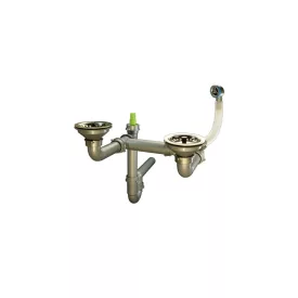 LUNART BASIC HELYTAKARÉKOS SZIFON (KÉT MEDENCE)