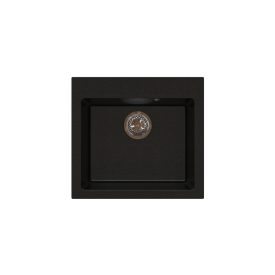   LUNART BASIC LILY EGYMEDENCÉS GRÁNIT MOSOGATÓ, GOLDEN BLACK