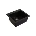 LUNART BASIC LILY EGYMEDENCÉS GRÁNIT MOSOGATÓ, GOLDEN BLACK