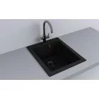 LUNART NOBA 410 EGYMEDENCÉS GRÁNIT MOSOGATÓ, BLACK