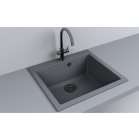 LUNART NOBA 560 EGYMEDENCÉS GRÁNIT MOSOGATÓ, GREY