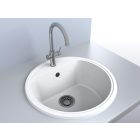 LUNART OTIS EGYMEDENCÉS GRÁNIT MOSOGATÓ, PEARL WHITE