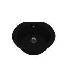 LUNART ALMA EGYMEDENCÉS GRÁNIT MOSOGATÓ, BLACK