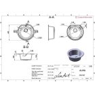 LUNART ALMA EGYMEDENCÉS GRÁNIT MOSOGATÓ, SAND