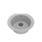 LUNART ALMA EGYMEDENCÉS GRÁNIT MOSOGATÓ, PEARL WHITE
