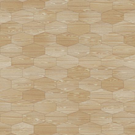 HDM Natural Oak Wood Hexagon vízálló fali panel