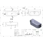 LUNART NADIA KÁD, FÉNYES RAL