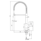 REGINOX YUKON KIHÚZHATÓ CSAPTELEP, CHROME