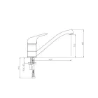 REGINOX ELA CSAPTELEP, CHROME