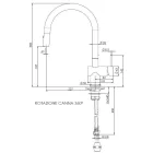 REGINOX FLINT KIHÚZHATÓ CSAPTELEP, CHROME